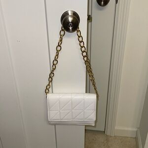 White purse